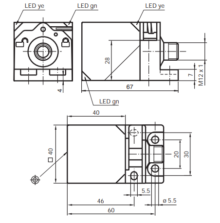 外形尺寸圖 外形尺寸圖